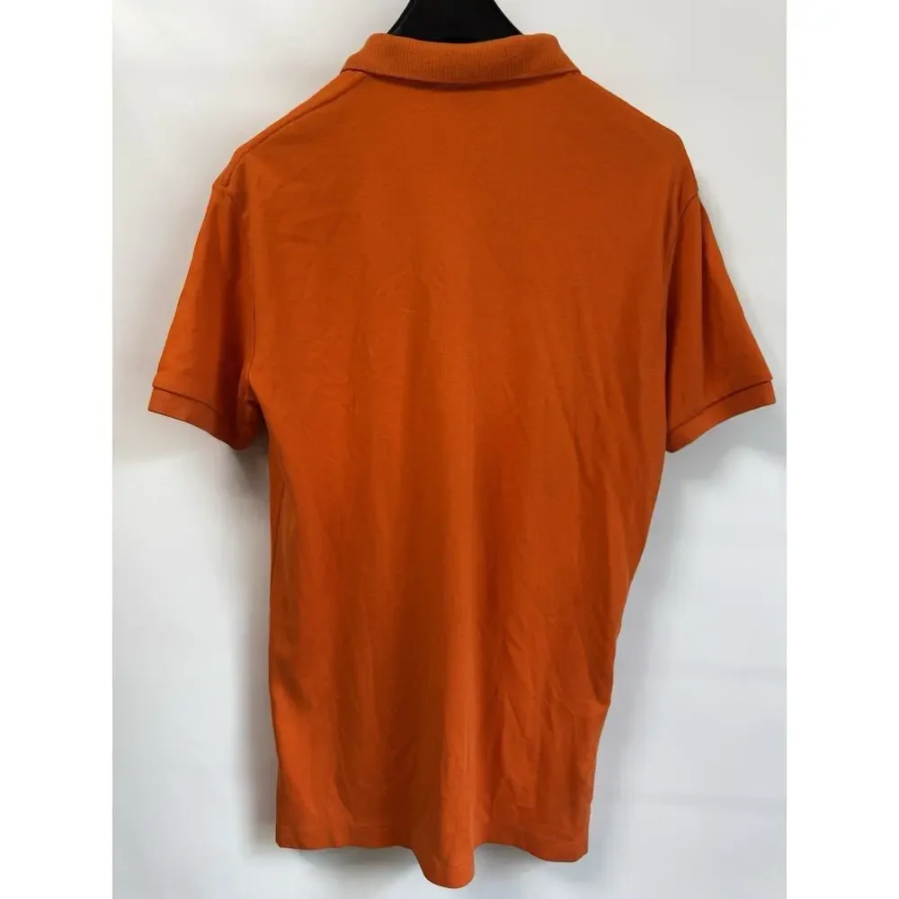 Polo Ralph Lauren Classic Fit Orange Polo Shirt Men’s Size S 100% Cotton